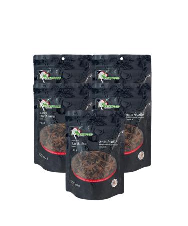 Applewood Signature Star Anise Grade A (100g) | Perfect for flavoured teas marinades soups broths and stews. (5)
