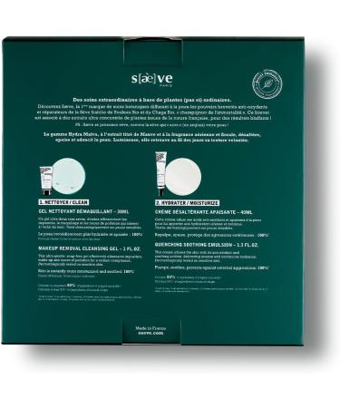 SAEVE The Moisturizing Ritual - Christmas Box (Soothing Deslaurant Cream-40ml + Cleansing Gel Make-up Remover-30ml INCLUDED) - Buy Online on GoSupps.com