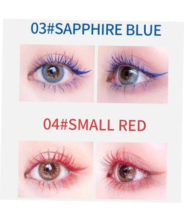 VINTORKY 6pcs Colored Mascara Ultra-fine Mascara Lady Mascara Makeup Mascara Gold Arabic Perfume Bottle Abs - Buy Online on GoSupps.com
