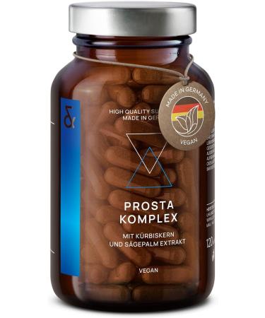 Prosta Complex 3 Set of Pumpkin Seed Capsules with Pomegranate Saw Palmetto Black Garlic Zinc & Selenium 360 Nettle Capsules for Optimal Health - Buy Online on GoSupps.com