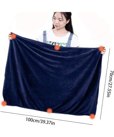 NVIVN USB Heated Scarf - Soft Flannel Warmth for Home & Office | Versatile Blanket & Pillow - Buy Online on GoSupps.com