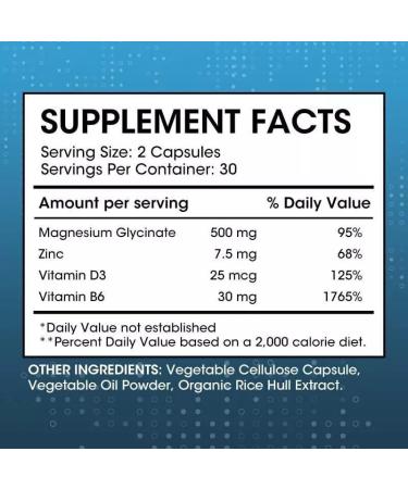 High absorption magnesium glycinate to relieve stress and anxiety - Buy Online on GoSupps.com