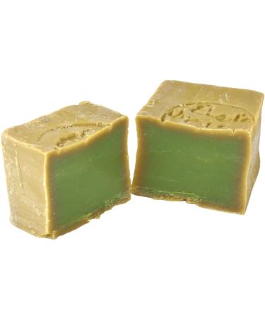 Green Bear Naturel Alep Savon (Aleppo) traditionnellement fabriqu la main - Huiles d'olive et de laurier 200 gm Sans parfum 200 g (Lot de 1) - Buy Online on GoSupps.com