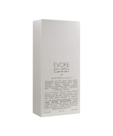 Ajmal Evoke Edition Silver 2.5 Oz - Made in Dubai - Buy Online on GoSupps.com