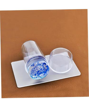 FRCOLOR 8 Sets Bat Wings Nail Embossing Plate Holder Template Glass Nail Accessories Ponytail The Tools Imprint Braces Set Stamp Bow Tie Razor Child - Buy Online on GoSupps.com