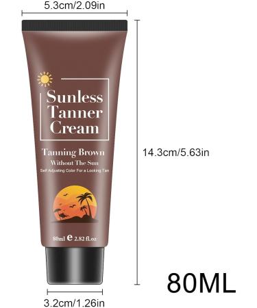 lyanny Tanning Accelerator Cream Light Brown Tanning Lotion Hawaiian Tanning Oil Natural Ingredients Tanning Cream Tan Accelerator for Outdoor Sun and Tanning Beds - Buy Online on GoSupps.com