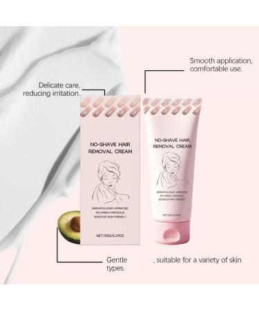 No shave Hair Removal Cream cr me raser pour femmes cr mes d pilatoires pour peaux sensibles cr mes d' pilation pour le visage hydrate et nourrit la peau. (2 pi ces) 2 pi ces. - Buy Online on GoSupps.com