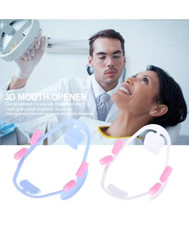 Disposable 3D Mouth Opener - Dental Intraoral Cheek Retractor Tool (Blue) | 2 Sizes Available | International Shipping - Buy Online on GoSupps.com