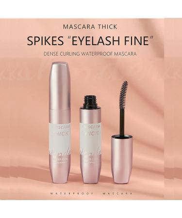 4D Fiber Curl Waterproof Mascara - Lengthening Volume and Curl, No Clumping, Smudge-proof - Black/Brown 8g - Buy Online on GoSupps.com