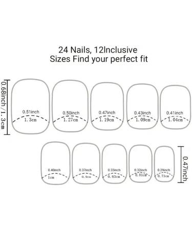 Wearable Nail Stickers French Style Wearing Fake Nails Cute And Caring Lines For Holiday Gifts For Family And Friends - Buy Online on GoSupps.com