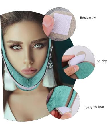 Didiseaon 1pc Thin Belt Aging Women Lift Slimmer Shaper Band Chin Strap Belt Strap Graphene Compact Woman Line Ribbon Stretch 60X10.5X1cm Green - Buy Online on GoSupps.com