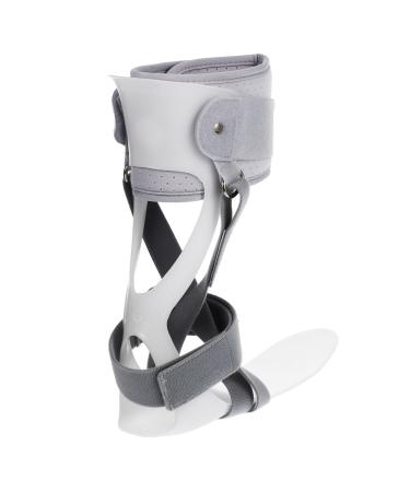 FRCOLOR Foot Immobilizer Home Drop Foot Foot Orthotic Tool Varus Orthotics Device Drop Foot Stabilizer Tools for Corrector Pvc White Foot Support 28x27x8cm White