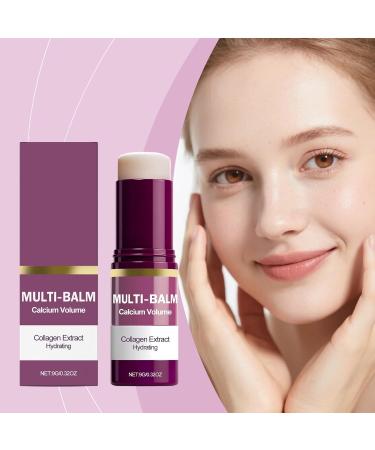  CongRong Set of 6 calcium balms - Intensive repair and moisturizing cream - Collagen moisturizing stick against skin aging sagging and loss of firmness of wrinkles - Moisturizing stick - Buy Online on GoSupps.com