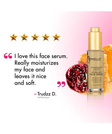 Buy MIELLE Pomegranate & Honey Revitalizing Face Serum - 1 Fl Oz | Best International Shipping - Buy Online on GoSupps.com