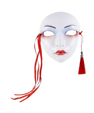 Pretyzoom decorative animal mask fuchs-cosplay masks Chinese opera mask beauty mask in Chinese style Decorative mask halloween-cosplay mask plastic form facial mask woman