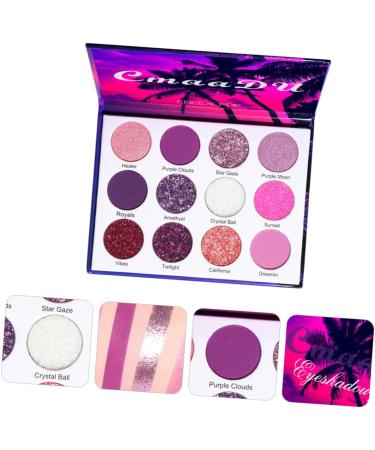 Healeved 2 Boxes Eyeshadow Palette Makeup Pallet Cosmetics Palette Woman Eyeshadow Pallet Colorful Plastic 1 count (Pack of 1) Colorfulx2pcs - Buy Online on GoSupps.com