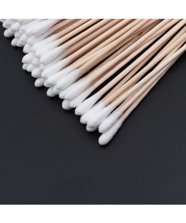 Buy MILISTEN Biodegradable Cotton Swabs - Long Wooden Handle Cotton Buds for Jewelry & Baby Care (100pcs) - Buy Online on GoSupps.com