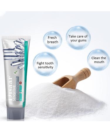 Natural Toothpaste for Sensitive Teeth - Strengthens Enamel & Reduces Sensitivity | 100g - Buy Online on GoSupps.com