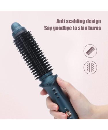 Buy Curling Iron Brush - Portable Electric Hair Curler with Adjustable Temperature | Perfect for Long Hair & Travel - Fast International Shipping - Buy Online on GoSupps.com