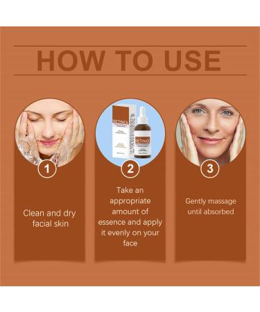 Retinol Anti-Wrinkle Facial Serum Concentrate Improves Skin s Elasticity & Tone and Minimizes Appearance of Fine Lines & Wrinkles Look Younger With The Age-Defying Power Of Retinol (3pc) - Buy Online on GoSupps.com