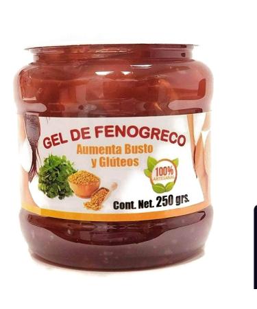 Gel De Fenogreco, Aumenta Bustos y Gluteos, Quema Grasa de Manera 100% Natural/Fenogreco Gel Burns Fat, Increases Breasts and Butt Growth With Natural Ingredients. Dist By Alebrije Imports