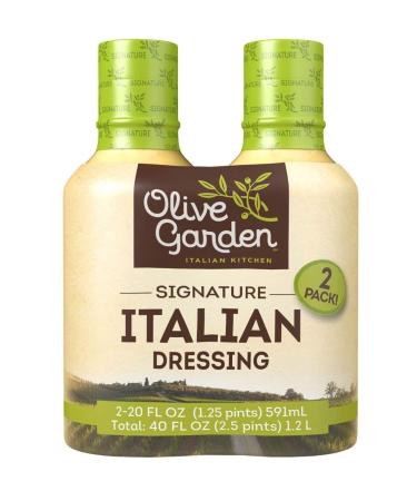 Olive Garden Signature Italian Salad Dressing, 20 Ounce (Pack of 2)