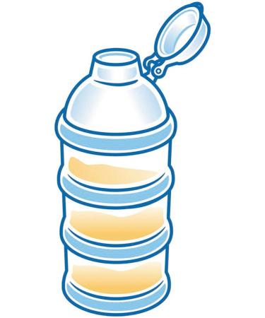 Nuk 710393 Powdered Milk Container - Grey | Convenient Baby Formula Storage - Buy Online on GoSupps.com