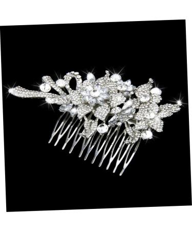 DOITOOL Bridal Hair Side Comb Combs for Women Hair Accessories for Women Crystal Headpiece Hair Teasing Comb Women Hair Accessories Tiara Women Hair Clip Bride Hair Plug Bow Tie - Buy Online on GoSupps.com