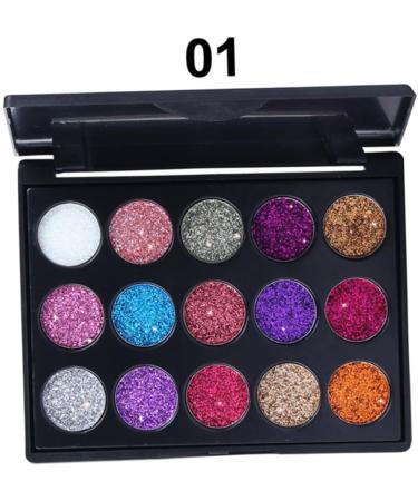 POPETPOP 15 Matte Eyeshadow Makeup Palette Eyeshadow Matt Eyeshadow Palette Glitter Powder Tray - Buy Online on GoSupps.com