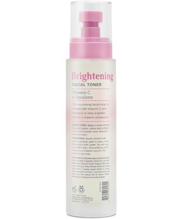 Nature Love Facial Toner | Vitamin C & Squalane for Radiant Skin | Cruelty-Free & Paraben-Free | 6 Fl Oz Made in USA - International Shipping Available - Buy Online on GoSupps.com