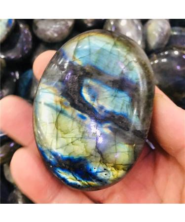 Natural Crystal Play with The Stone Stone Rolling Palmetto Stone 1pcs Randomly Send NaturalReiki Decoration Household qiangang (Size : 180-260g) - Buy Online on GoSupps.com