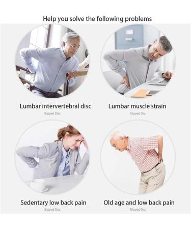 XWSM Lumbar Belt for Men & Women - Lumbosacral Back Support Girdle for Pain Relief | Ergonomic Waist Support (Size: L) - Buy Online on GoSupps.com