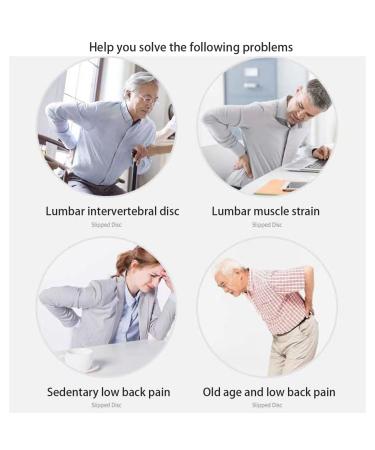 Buy Ergonomic Lumbar Support Belt for Men & Women | Lumbosacral Back Brace for Lower Back Pain Relief - Large Size - Buy Online on GoSupps.com