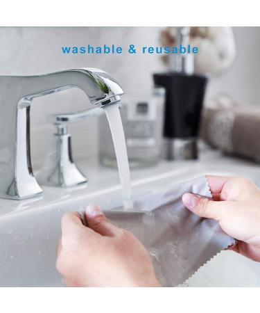 18 Pack Premium Microfiber Cleaning Cloths - Ideal for Lenses, Glasses, Screens, Cameras, Cell Phones, LCD TVs, Tablets, and More - Buy Online on GoSupps.com
