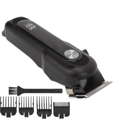 Electric Hair Trimmer LED Display Comfortable Feel Hair Clippers with Cleaning Brush for Household - Buy Online on GoSupps.com