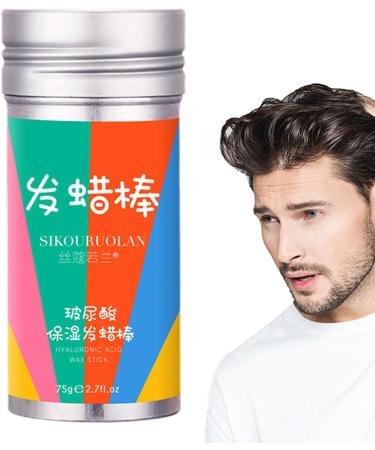Wax Stick for Hair | Hyaluronic Acid Hair Wax Stick | 98g Wax Stick for Hair Hair Pomade Stick Hair Stick Wax Hair Pomade Stick Non-Greasy Styling Wax for Frizz Hair Pochy - Buy Online on GoSupps.com