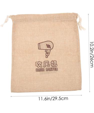 Baluue 4 Pcs Storage Bag for Hair Dryer Travel Organizer Pouch Hair Dryer Bag Drawstring Hairdryer Cloth - Buy Online on GoSupps.com