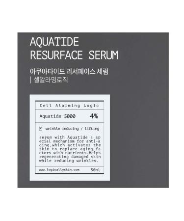 Logically Skin Aquatide Resurface Serum 1.7 Fl Oz KOREA Beauty - Buy Online on GoSupps.com
