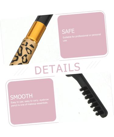 DOITOOL 2pcs Eyeliner Pencil Eyebrow Pencil Brush) Makeup Eyebrow Pencils Palette Women's Matte Powder Puff 1 count (Pack of 1) Black - Buy Online on GoSupps.com
