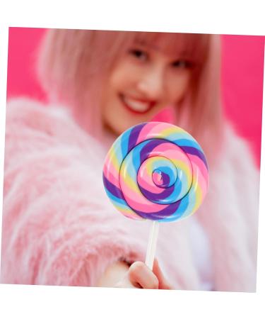 TOYANDONA 1set Lollipop Doll Toys Fake Candy Carnival Candy Christmas Lollipop Prop Mini Lollipop 4pcs - Buy Online on GoSupps.com