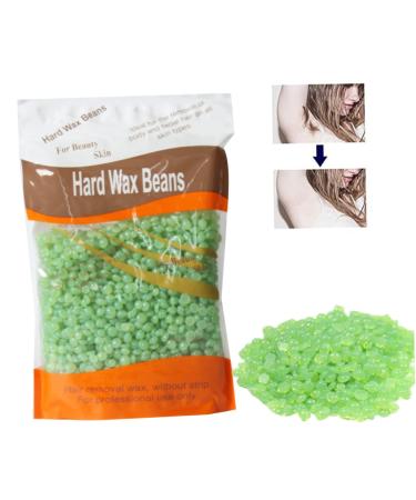 Angoily hard wax pearls the pearl solid hard wax bikini hair removal wax facial hair removal hair removal without pain hair removal wax with hot wax green painless