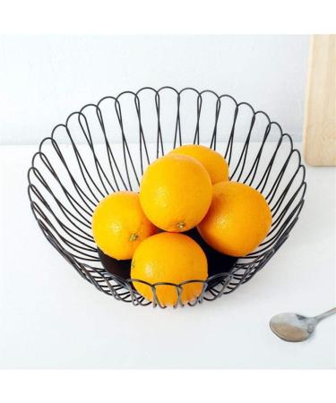 SHAOHUASC Nordic Living Room Coffee Table Fruit Bowl Creative Home Minimalist Modern European Lek Fruit Basket Iron pots Dried Fruit Snacks - Buy Online on GoSupps.com
