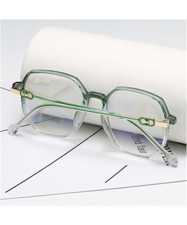 Kdoq Vintage Oversized Anti-Blue Light Reading Glasses for Women - Green +1.5 Strength - Stylish & Comfortable Eyewear - Buy Online on GoSupps.com