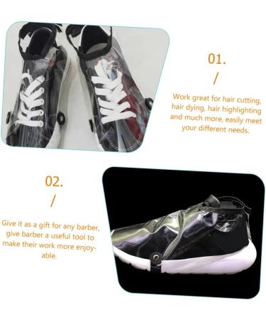 BELLIFFY 1 Pair Barber Shoe Covers Hairdressing Shoes Cover Barber Shoe Protector Shoes Cloth Safety Shoe Covers Hair Stylist Shoes Cloak Barber Shoes Cover Barber Cloaks 34.00X15.00X15.00CM - Buy Online on GoSupps.com