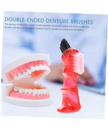 Hapinary Mini Toothbrush Set - 4 Pieces Travel Brushes for Household & Prosthesis Cleaning  - Buy Online on GoSupps.com