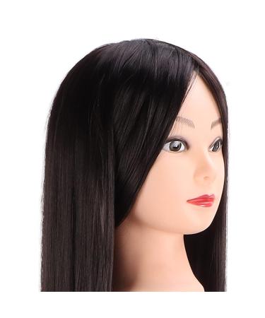 Hair Exercise Head - Training Doll for Hairdressers | High Temperature Wire Clear Hairline | Perfect for Braided Styles - Buy Online on GoSupps.com