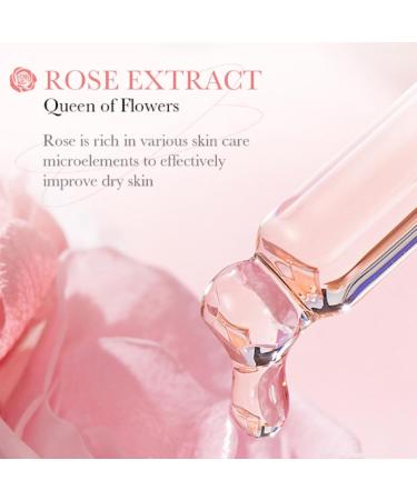 Rose Hyaluronic Acid Face Moisturizer for Women - Moisturiser Face Women - Anti Aging Face Cream - Face Cream with Rose Extract and Hyaluronic Acid - Skin Lightening Cream with Light Texture - Buy Online on GoSupps.com