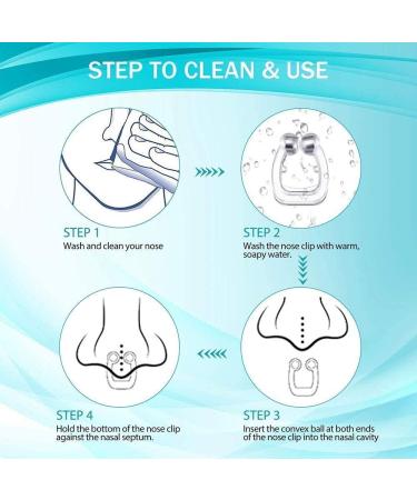 MAPPERZ Snore Free Nose Clip - Stop Snoring with Silicone Magnetic Anti Snoring Device - Buy Online on GoSupps.com