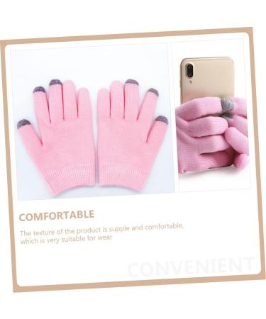 FRCOLOR 4 Pairs Moisturizing Gloves Touch Screen Cotton Gloves Grooming Gloves Hand Spa Cracked Hands Repair Dry Hands Lotion Dry Gloves Polyester Miss Keep Out The Cold - Buy Online on GoSupps.com