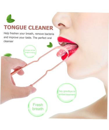 NOLITOY Practical Mouth Brush & Scraper | Stainless Steel Toothbrush Cleaner | Travel Squeegee & Household Scraper - Buy Online on GoSupps.com